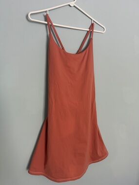 HALARA Rust Red Skort Dress